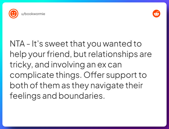 Comment from u/bookwormie