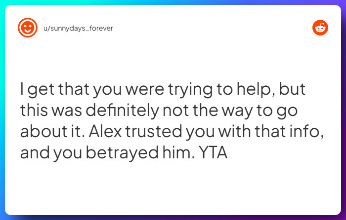 Comment from u/sunnydays_forever