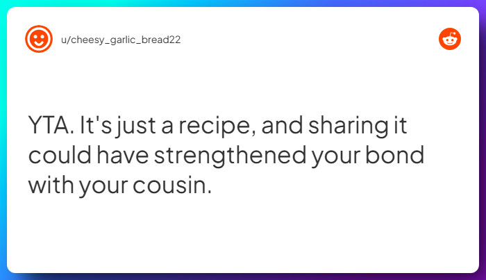 Comment from u/cheesy_garlic_bread22