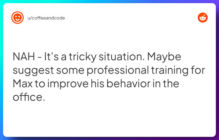 Comment from u/coffeeandcode