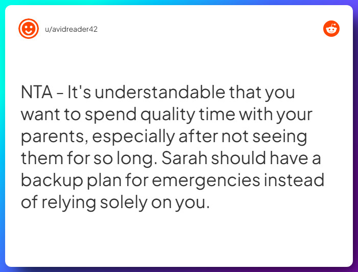 Comment from u/avidreader42