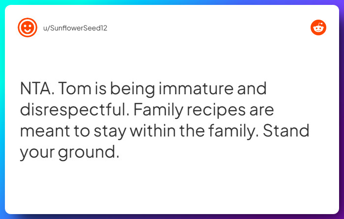 Comment from u/SunflowerSeed12