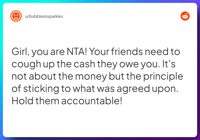 Comment from u/bubblesnsparkles