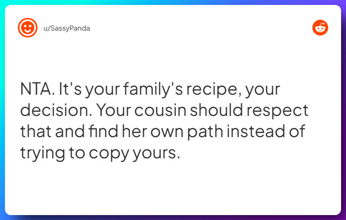 Comment from u/SassyPanda