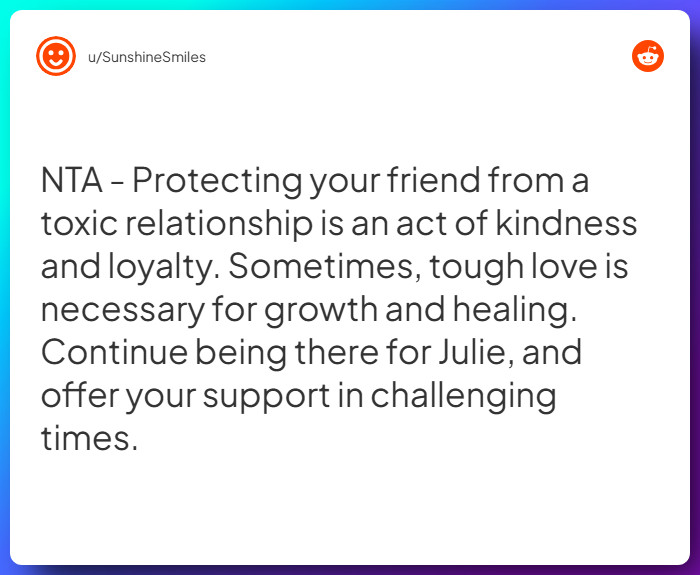 Comment from u/SunshineSmiles