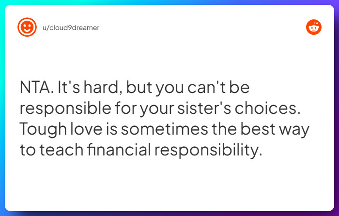 Comment from u/cloud9dreamer