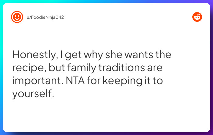 Comment from u/FoodieNinja042