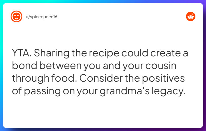 Comment from u/spicequeen16