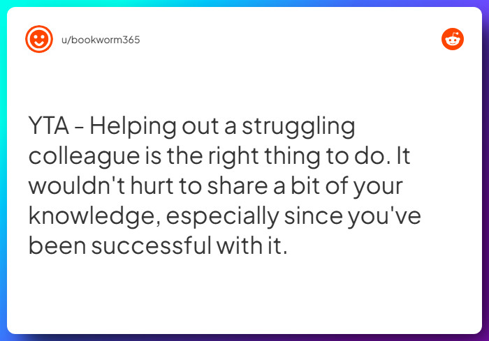 Comment from u/bookworm365