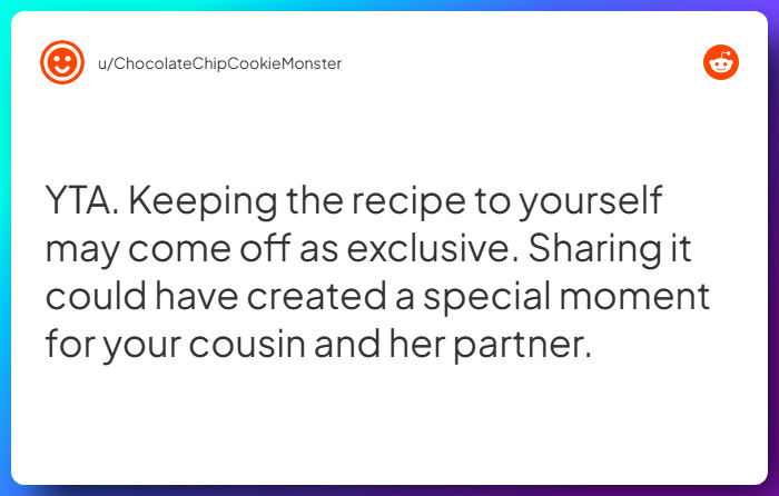 Comment from u/ChocolateChipCookieMonster