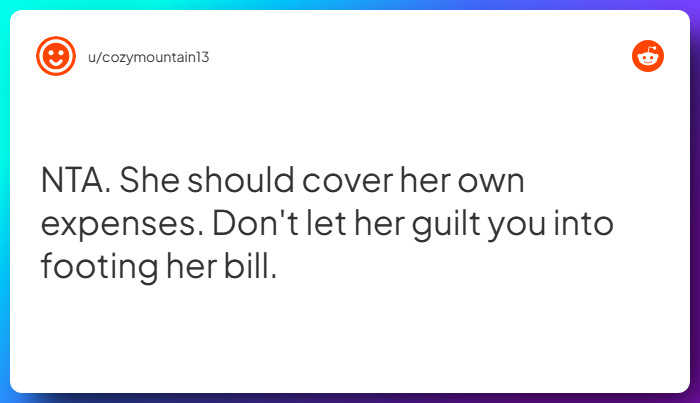 Comment from u/cozymountain13