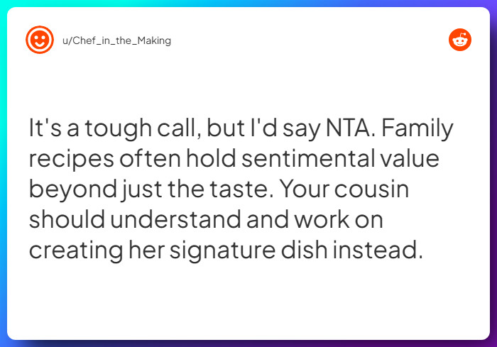 Comment from u/Chef_in_the_Making