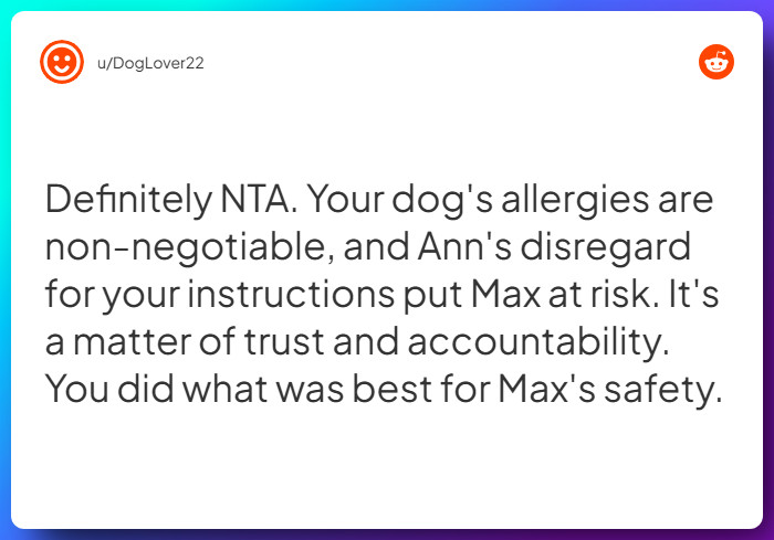 Comment from u/DogLover22