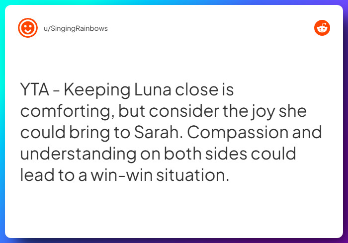 Comment from u/SingingRainbows