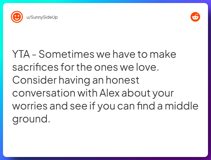 Comment from u/SunnySideUp