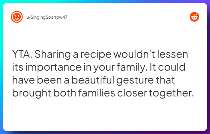 Comment from u/SingingSparrow47