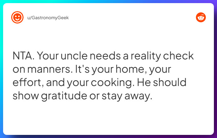 Comment from u/GastronomyGeek