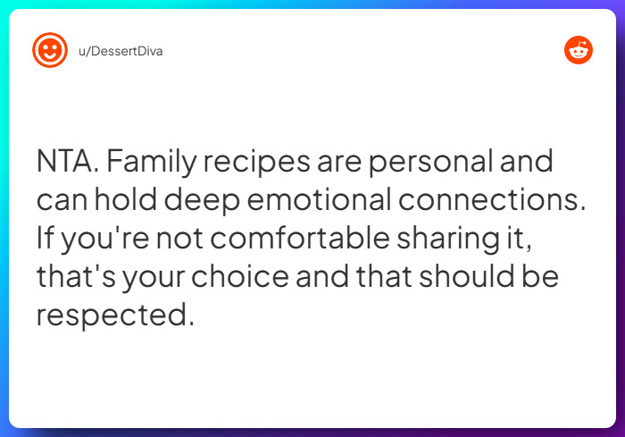 Comment from u/DessertDiva