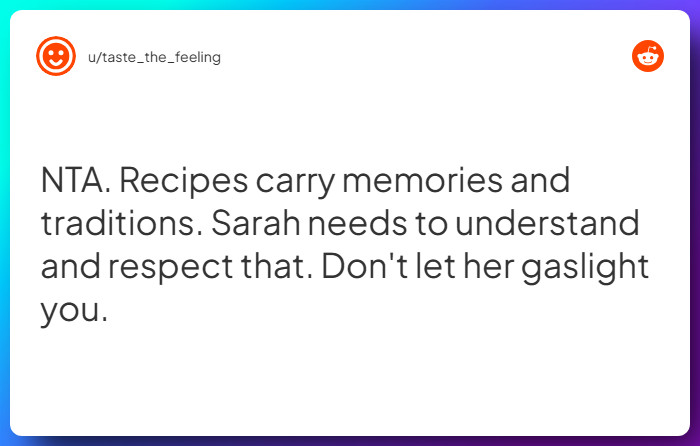 Comment from u/taste_the_feeling