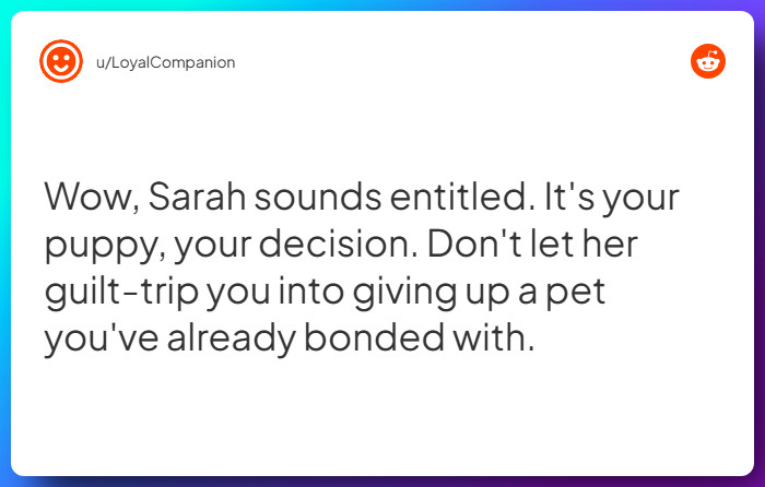 Comment from u/LoyalCompanion