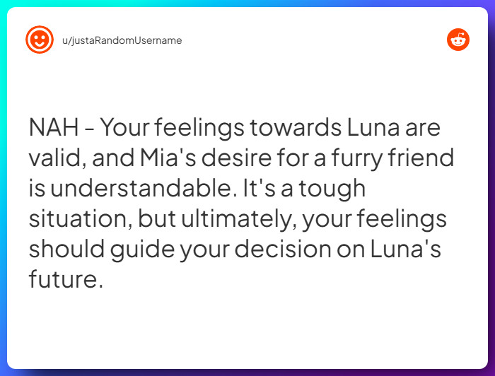 Comment from u/justaRandomUsername