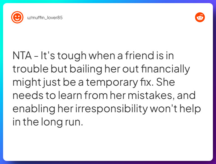 Comment from u/muffin_lover85