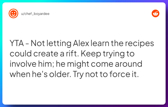 Comment from u/chef_boyardee