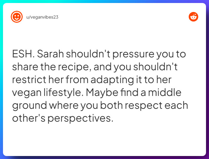 Comment from u/veganvibes23