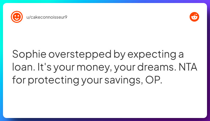 Comment from u/cakeconnoisseur9