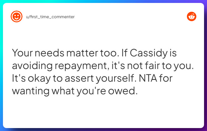 Comment from u/first_time_commenter