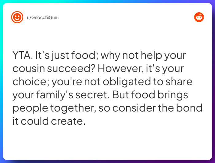 Comment from u/GnocchiGuru