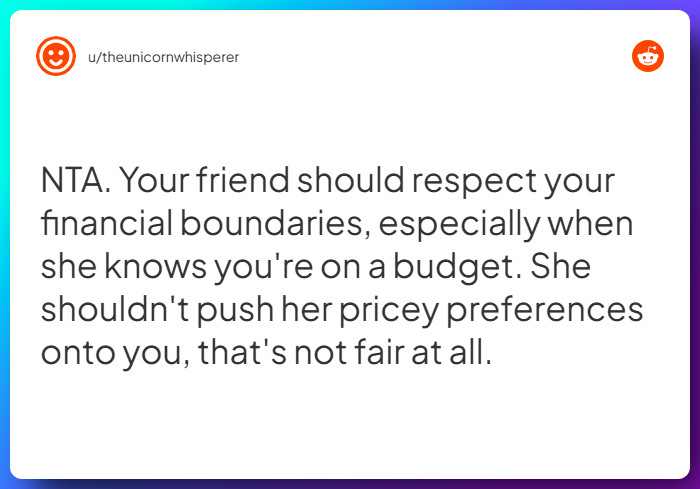 Comment from u/theunicornwhisperer