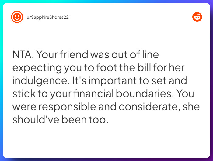 Comment from u/SapphireShores22