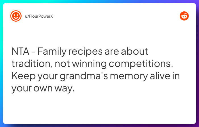 Comment from u/FlourPowerX