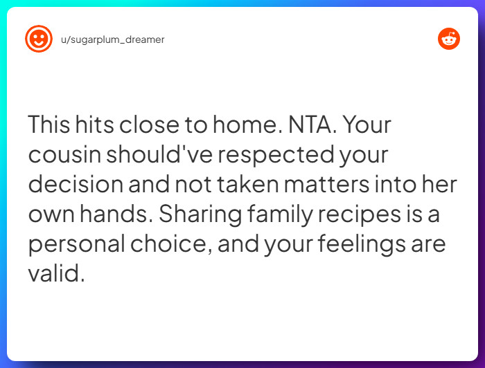 Comment from u/sugarplum_dreamer