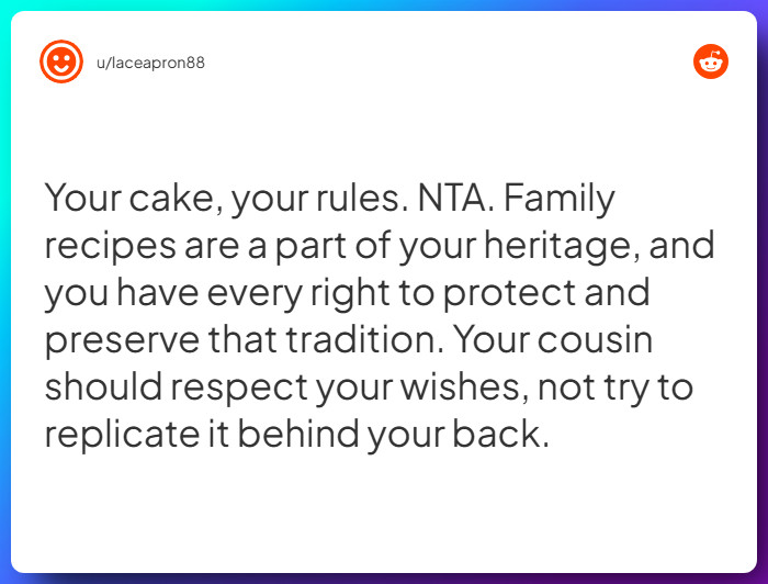 Comment from u/laceapron88