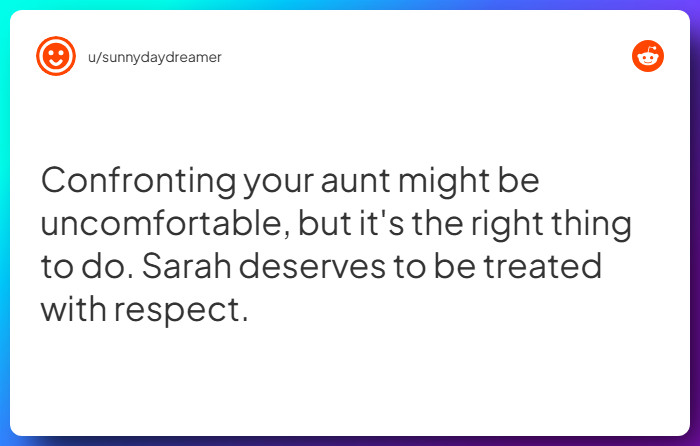 Comment from u/sunnydaydreamer