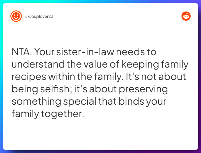 Comment from u/souplover22