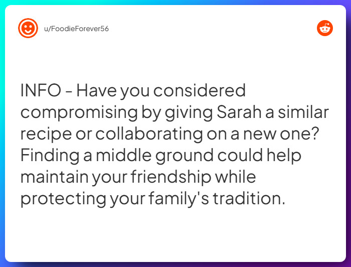 Comment from u/FoodieForever56