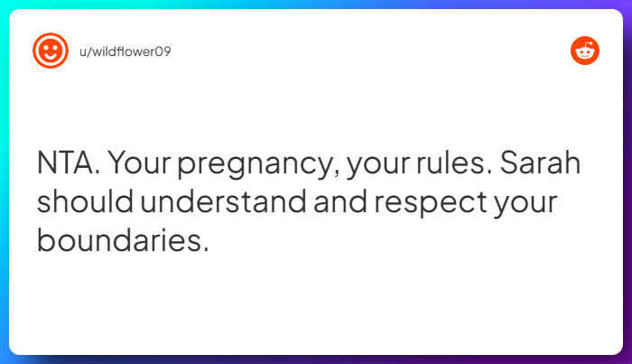 Comment from u/wildflower09