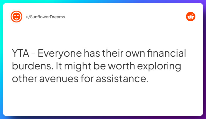 Comment from u/SunflowerDreams