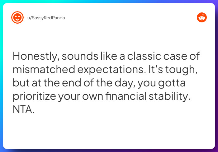 Comment from u/SassyRedPanda