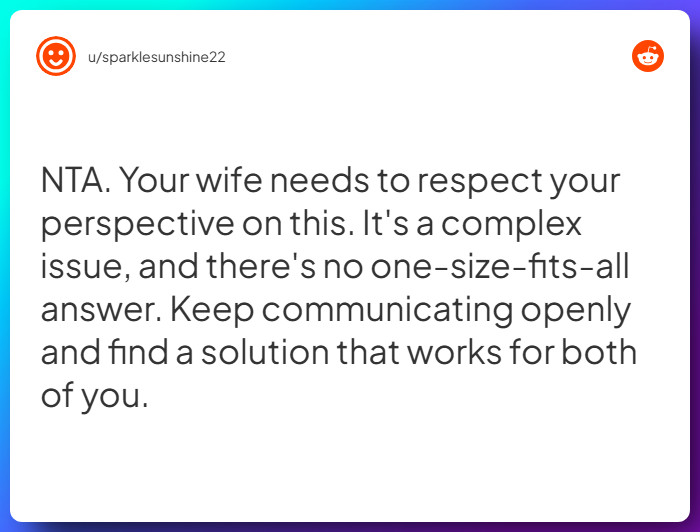 Comment from u/sparklesunshine22