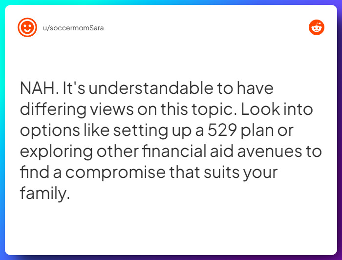 Comment from u/soccermomSara