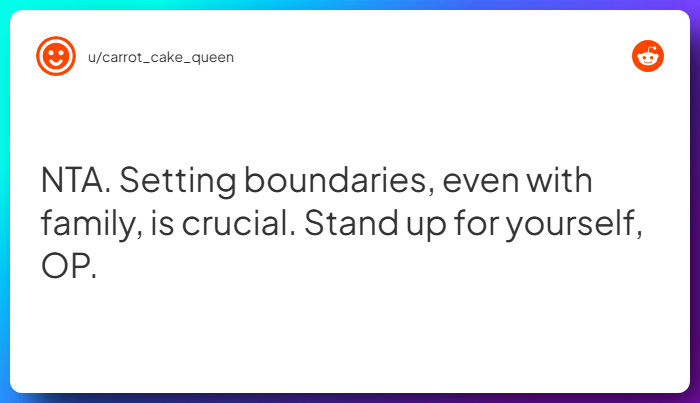 Comment from u/carrot_cake_queen