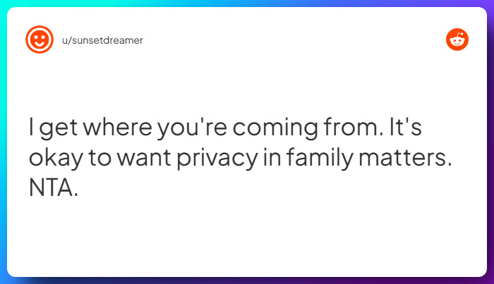 Comment from u/sunsetdreamer