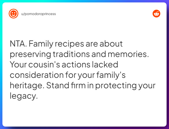 Comment from u/pomodoroprincess