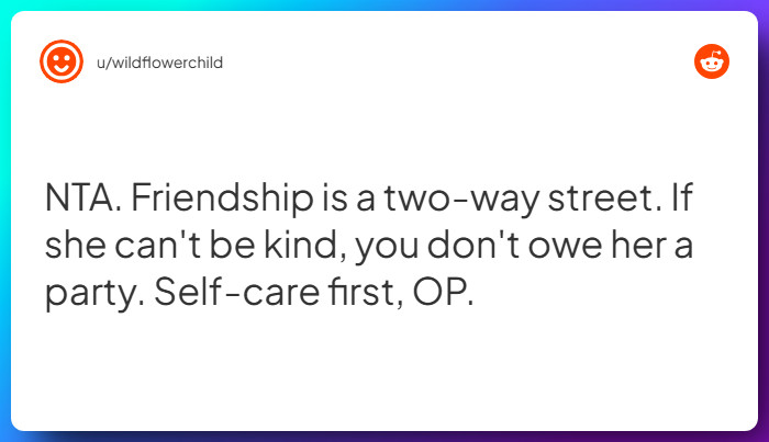 Comment from u/wildflowerchild