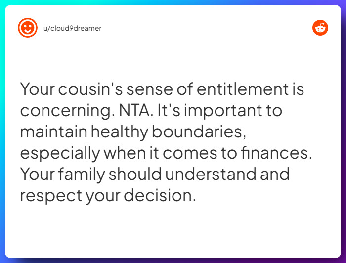 Comment from u/cloud9dreamer