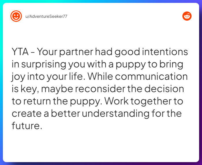 Comment from u/AdventureSeeker77